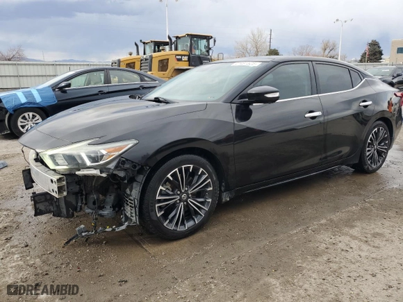 2016 Nissan Maxima 3.5 SL with VIN 1N4AA6AP9GC421505, listed as a Copart auction lot 47481525 with 146,137 mi miles and Salvage Title. Bid and sale history available at carsss.com. Image 1.