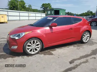 2015 Hyundai Veloster with VIN KMHTC6AD0FU238274, listed as a Copart auction lot 65181205 with 143,112 mi miles and Clean title. Bid and sale history available at DreamBid. Image 1.