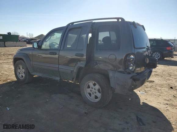 2005 Jeep Liberty Sport with VIN 1J4GL48K95W601814, listed as a Copart auction lot 43141355 with 159,543 mi miles and Salvage Title. Bid and sale history available at carsss.com. Image 2.