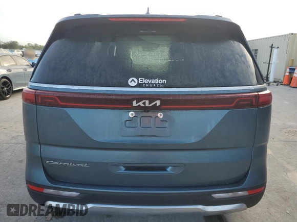 2022 Kia Carnival SX with VIN KNDNE5H30N6060562, listed as a Copart auction lot 80062624 with 53,479 mi miles and Non Repairable. Bid and sale history available at carsss.com. Image 6.