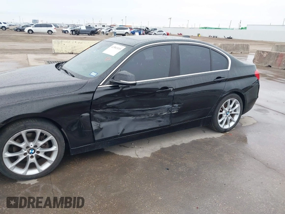 2015 BMW 3 Series 320i with VIN WBA3B1G5XFNT02032, listed as a IAAI auction lot 41581535 with 170,114 mi miles. Bid and sale history available at carsss.com. Image 6.