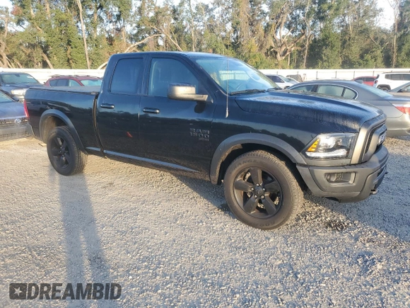 2019 Ram 1500 Classic Warlock with VIN 1C6RR6GG4KS671012, listed as a Copart auction lot 79875344 with 17,995 mi miles and Salvage Title. Bid and sale history available at carsss.com. Image 4.