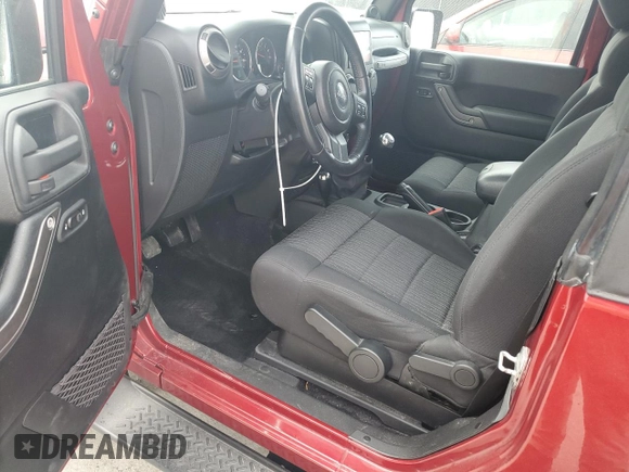 2011 Jeep Wrangler Sport with VIN 1J4AA2D16BL528721, listed as a Copart auction lot 54829625 with 80,771 mi miles and Non Repairable. Bid and sale history available at carsss.com. Image 8.