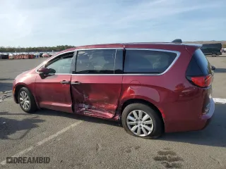 2020 Chrysler Voyager L with VIN 2C4RC1AG0LR223942, listed as a Copart auction lot 48946035 with 64,252 mi miles and Salvage Title. Bid and sale history available at carsss.com. Image 2.