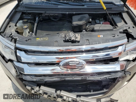 2013 Ford Edge Limited with VIN 2FMDK3KCXDBB05357, listed as a Copart auction lot 55954835 with 101,441 mi miles and Salvage title. Bid and sale history available at DreamBid. Image 12.