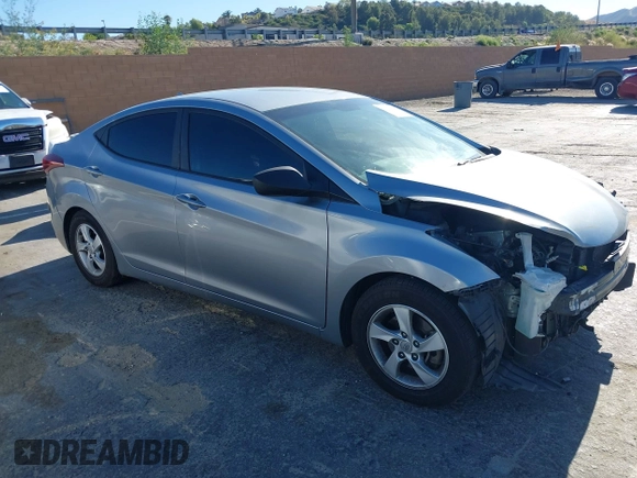 2015 Hyundai Elantra SE with VIN 5NPDH4AE7FH636230, listed as a IAAI auction lot 42243538 with 104,634 mi miles and . Bid and sale history available at DreamBid. Image 1.