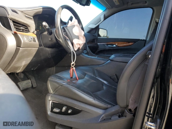 2015 Cadillac Escalade Luxury with VIN 1GYS3BKJ5FR204051, listed as a Copart auction lot 86971124 with 73,610 mi miles and Salvage Title. Bid and sale history available at carsss.com. Image 7.