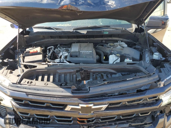 2023 Chevrolet Silverado 1500 RST with VIN 1GCUDEE8XPZ126146, listed as a Copart auction lot 46550535 with 46,492 mi miles and Salvage Title. Bid and sale history available at DreamBid. Image 11.
