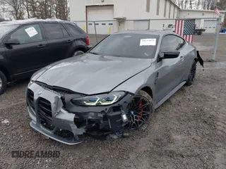 2022 BMW M4 Competition xDrive with VIN WBS43AZ00NCJ87840, listed as a IAAI auction lot 41727075 with 14,530 mi miles. Bid and sale history available at carsss.com. Image 6.