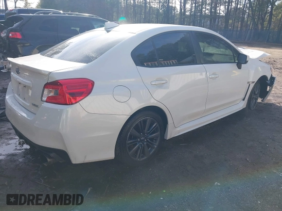 2021 Subaru WRX with VIN JF1VA1A64M9813781, listed as a IAAI auction lot 41569725 with 4 mi miles. Bid and sale history available at carsss.com. Image 4.