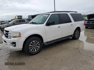 2015 Ford Expedition Max XLT with VIN 1FMJK1HT9FEF29361, listed as a Copart auction lot 59566845 with 140,182 mi miles and Clean title. Bid and sale history available at DreamBid. Image 1.