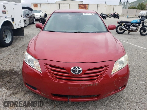 2008 Toyota Camry LE with VIN 4T4BE46K18R022928, listed as a Copart auction lot 53551745 with 176,480 mi miles and Salvage Title. Bid and sale history available at carsss.com. Image 5.