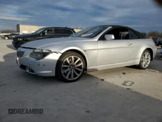 2005 BMW 6 Series 645Ci with VIN WBAEK73475B324417, listed as a Copart auction lot 41783975 with 127,495 mi miles and Clean Title. Bid and sale history available at carsss.com. Image 1.
