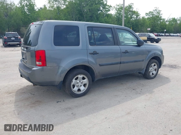 2010 Honda Pilot LX z VIN 5FNYF3H27AB009581, wystawiony jako IAAI lot #42483262 z przebiegiem 201 962 mil mil oraz . Historia ofert i sprzedaży dostępna na DreamBid. Obrazek 4.