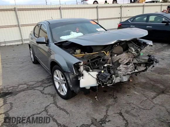 2012 Dodge Avenger SXT Plus with VIN 1C3CDZEGXCN310082, listed as a Copart auction lot 82546944 with Not Provided miles and Salvage Title. Bid and sale history available at carsss.com. Image 11.