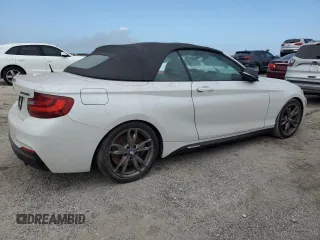 2016 BMW 2 Series M235i with VIN WBA1M1C53GV393976, listed as a Copart auction lot 74225284 with 0 mi miles and Non Repairable. Bid and sale history available at carsss.com. Image 3.