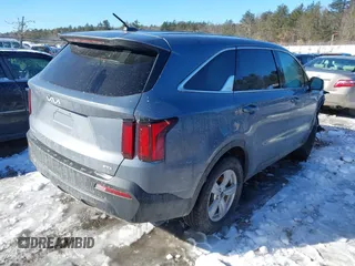 2023 Kia Sorento LX with VIN 5XYRGDLC8PG211550, listed as a IAAI auction lot 41578770 with 53,422 mi miles. Bid and sale history available at carsss.com. Image 4.