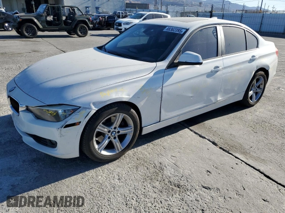 2013 BMW 3 Series 328i with VIN WBA3C1C50DF434548, listed as a Copart auction lot 88362395 with 140,092 mi miles and Salvage Title. Bid and sale history available at carsss.com. Image 1.