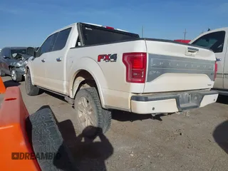 2015 Ford F-150 XLT with VIN 1FTEW1EF9FFC52908, listed as a IAAI auction lot 41193606 with 121,475 mi miles. Bid and sale history available at carsss.com. Image 3.