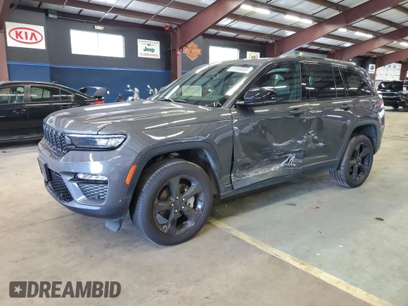 2024 Jeep Grand Cherokee Limited with VIN 1C4RJHBG4R8577741, listed as a Copart auction lot 61559955 with 13,045 mi miles and Salvage title. Bid and sale history available at DreamBid. Image 1.