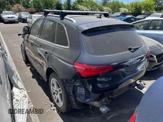 2014 Audi Q5 Premium Plus with VIN WA1DGAFP0EA021269, listed as a Copart auction lot 61690545 with 207,150 mi miles and Clean title. Bid and sale history available at DreamBid. Image 3.