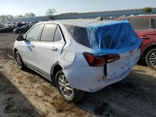 2024 Chevrolet Equinox LT with VIN 3GNAXTEG5RL190313, listed as a Copart auction lot 71371224 with 11,647 mi miles and Non Repairable. Bid and sale history available at carsss.com. Image 2.