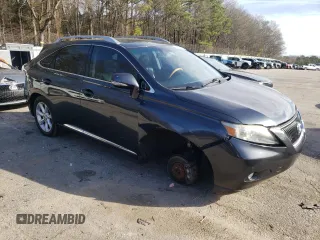 2010 Lexus RX 350 with VIN 2T2ZK1BAXAC025777, listed as a Copart auction lot 45838745 with 135,159 mi miles and Salvage Title. Bid and sale history available at carsss.com. Image 4.