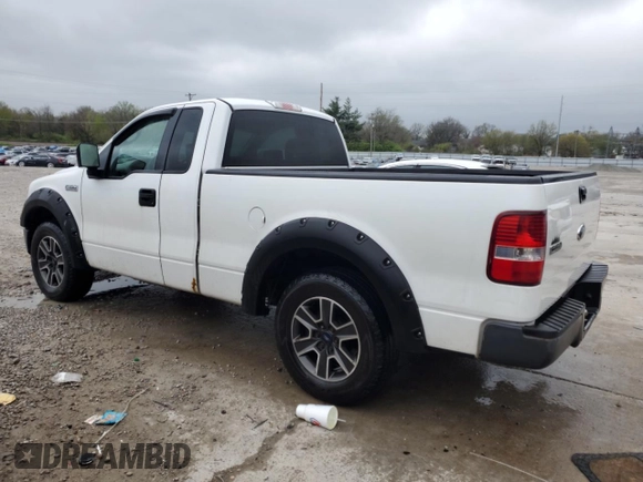 2008 Ford F-150 XL with VIN 1FTRF12268KB54772, listed as a Copart auction lot 52287165 with 168,227 mi miles and Non repairable. Bid and sale history available at DreamBid. Image 2.