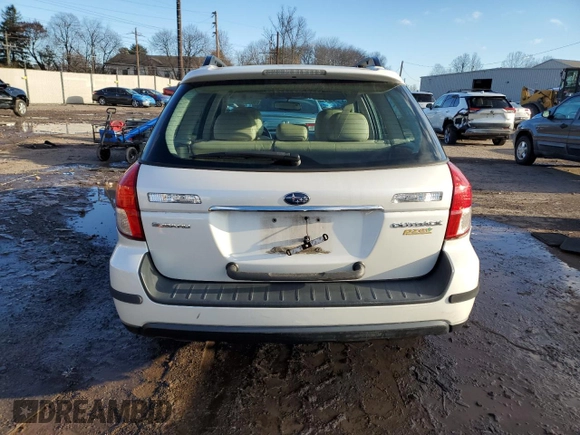 2009 Subaru Outback with VIN 4S4BP60C497331164, listed as a Copart auction lot 86589054 with 43,683 mi miles and Salvage Title. Bid and sale history available at carsss.com. Image 6.