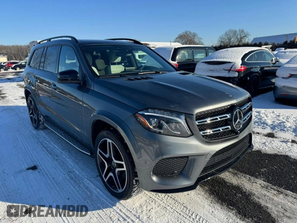 2019 Mercedes-Benz GLS 550 with VIN 4JGDF7DE2KB239390, listed as a Copart auction lot 42416665 with 97,098 mi miles and Clean title. Bid and sale history available at DreamBid. Image 4.
