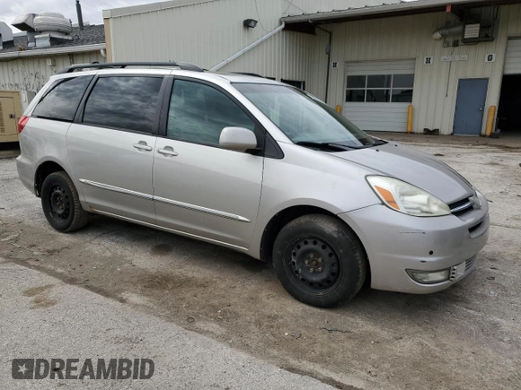 2004 Toyota Sienna XLE with VIN 5TDBA22C04S001029, listed as a Copart auction lot 48892065 with 149,968 mi miles and Salvage Title. Bid and sale history available at carsss.com. Image 4.