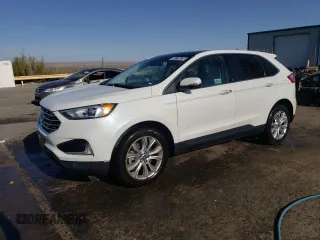 2021 Ford Edge Titanium z VIN 2FMPK4K91MBA27073, wystawiony jako Copart lot #51776575 z przebiegiem 113 559 mil mil oraz Czysty tytuł • Clean title. Historia ofert i sprzedaży dostępna na DreamBid. Obrazek 1.