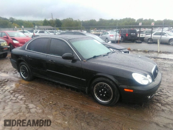 2002 Hyundai Sonata with VIN KMHWF25S32A536478, listed as a IAAI auction lot 40368380 with 80,952 mi miles. Bid and sale history available at carsss.com. Image 1.