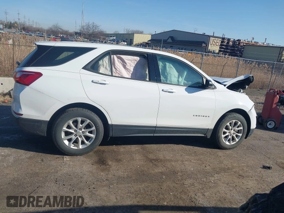 2018 Chevrolet Equinox LS with VIN 2GNAXHEV5J6110013, listed as a IAAI auction lot 41775193 with 113,938 mi miles and . Bid and sale history available at DreamBid. Image 13.