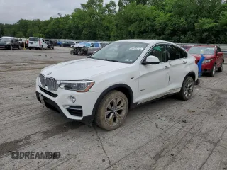 2017 BMW X4 xDrive28i with VIN 5UXXW3C31H0T79055, listed as a Copart auction lot 60220375 with 128,103 mi miles and Salvage title. Bid and sale history available at DreamBid. Image 1.
