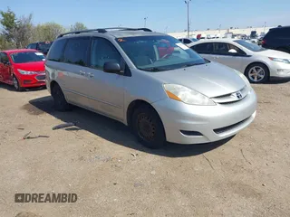 2010 Toyota Sienna CE with VIN 5TDKK4CC6AS332927, listed as a IAAI auction lot 41808238 with 253,417 mi miles and . Bid and sale history available at DreamBid. Image 1.