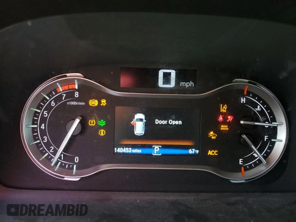 2017 Honda Pilot Touring with VIN 5FNYF6H94HB048329, listed as a Copart auction lot 53202735 with 140,453 mi miles and Salvage Title. Bid and sale history available at carsss.com. Image 9.