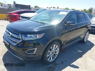 2017 Ford Edge Titanium z VIN 2FMPK4K93HBB52484, wystawiony jako IAAI lot #42533961 z przebiegiem 75 193 mil mil oraz . Historia ofert i sprzedaży dostępna na DreamBid. Obrazek 2.