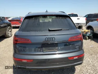 2021 Audi Q5 Premium with VIN WA1AAAFY2M2056417, listed as a Copart auction lot 52227545 with 58,931 mi miles and Salvage title. Bid and sale history available at DreamBid. Image 6.