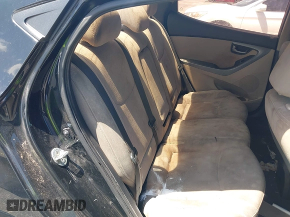 2016 Hyundai Elantra SE with VIN 5NPDH4AE3GH655259, listed as a IAAI auction lot 42032526 with 152,676 mi miles and . Bid and sale history available at DreamBid. Image 8.
