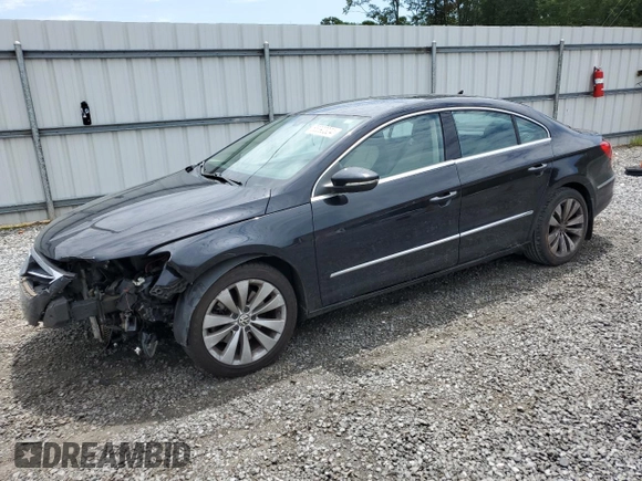 2012 Volkswagen CC Sport PZEV with VIN WVWMP7AN8CE506148, listed as a Copart auction lot 65390324 with 110,756 mi miles and Salvage Title. Bid and sale history available at carsss.com. Image 1.