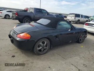 2002 Porsche Boxster with VIN WP0CA298X2U624074, listed as a Copart auction lot 42729845 with 116,119 mi miles and Salvage title. Bid and sale history available at DreamBid. Image 3.