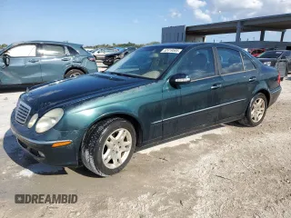 2003 Mercedes-Benz E-Class 3.2L with VIN WDBUF65J83A282244, listed as a Copart auction lot 52419505 with 171,582 mi miles and Clean Title. Bid and sale history available at carsss.com. Image 1.