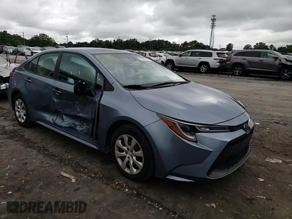 2021 Toyota Corolla LE with VIN 5YFEPMAE9MP230957, listed as a Copart auction lot 69807044 with 61,146 mi miles and Salvage Title. Bid and sale history available at DreamBid. Image 11.