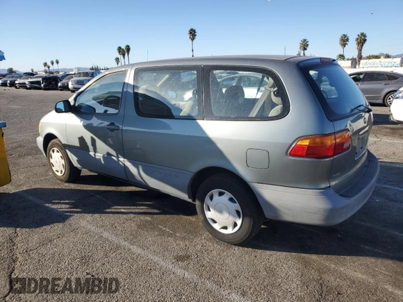 1998 Toyota Sienna CE with VIN 4T3GF19C6WU042953, listed as a Copart auction lot 80800754 with 165,109 mi miles and Clean Title. Bid and sale history available at carsss.com. Image 2.