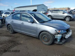2004 Mazda 3 i with VIN JM1BK12F941210607, listed as a Copart auction lot 49387525 with 97,506 mi miles and Salvage Title. Bid and sale history available at DreamBid. Image 4.