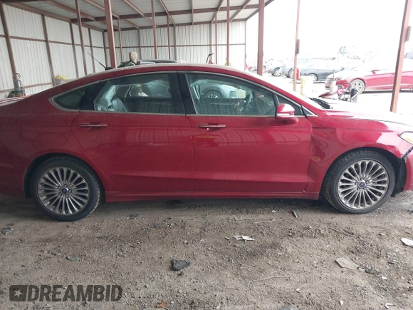 2014 Ford Fusion Titanium with VIN 3FA6P0K97ER204843, listed as a IAAI auction lot 41614434 with 110,165 mi miles. Bid and sale history available at carsss.com. Image 13.