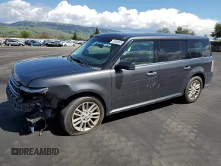 2018 Ford Flex SEL with VIN 2FMGK5C85JBA03284, listed as a Copart auction lot 51330995 with 50,746 mi miles and Salvage Title. Bid and sale history available at carsss.com. Image 1.