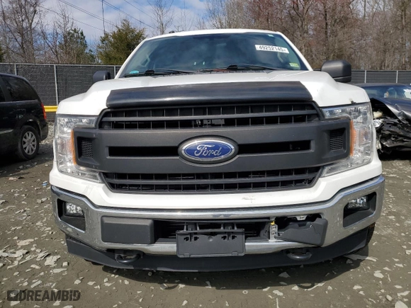 2018 Ford F-150 XL with VIN 1FTEW1EP4JFB78251, listed as a Copart auction lot 49252145 with 56,145 mi miles and Salvage Title. Bid and sale history available at carsss.com. Image 5.