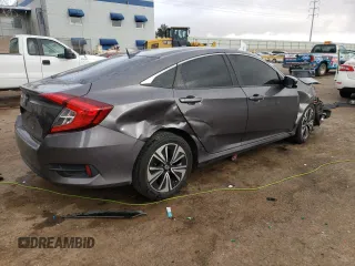 2017 Honda Civic Sedan EX-T with VIN 19XFC1F39HE007380, listed as a Copart auction lot 47723525 with 95,511 mi miles and Salvage Title. Bid and sale history available at carsss.com. Image 3.